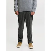 JACK & JONES Hlače JPSTOLLIE DEVON temno siva
