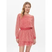 Pepe Jeans Poletna obleka Bridget PL953440 Roza Regular Fit
