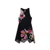 Desigual Poletna obleka Nala 26SWVW46 Črna Slim Fit