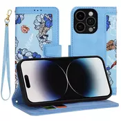 Etui Techsuit FlipCraft za iPhone 14 Pro - vibrant blue