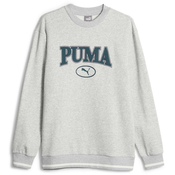Puma SQUAD CREW FL, muški pulover, siva 676016