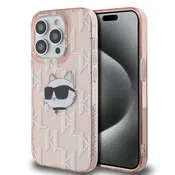 shumee Ovitek Karl Lagerfeld Choupette Pink za iPhone 13 Pro Max