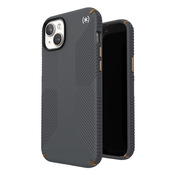 Speck Presidio2 Grip MagSafe Apple iPhone 15 Plus / 14 Plus (Charcoal Grey/Cool Bronze/White)