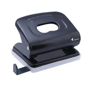 Perforator, dvije rupe, 16 listova, metal, VICTORIA OFFICE, crna 6316