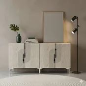Hanah Home Komoda Meyra 150, Bež-siva
