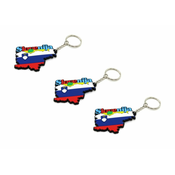 PTI Obesek za ključe Slovenija 3X