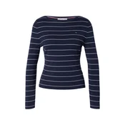 TOMMY HILFIGER Pulover mornarska / bela
