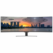 LC Power Curved QLED-Display LC-M49-DFHD-144-C-Q - 124.46 cm (49) - 3840 x 1080 DFHD