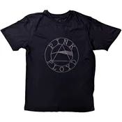 Pink Floyd Circle Logo Hi-Build Black XL Majica