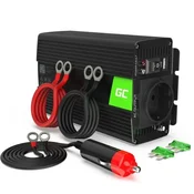 GREEN CELL avtomobilski inverter iz 12V na 230V, 500W/1000W