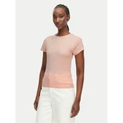 Tommy Hilfiger Majica WW0WW48702 Svetlo rožnata Slim Fit