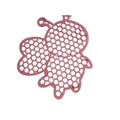 INF 4 Kos Plavajoče Napajališče za Čebele - Satjasta Oblika EVA Čebelja Postaja Pink, (5000124237)