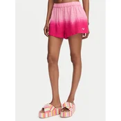 Roxy Kratke hlače iz tkanine ERJX603505 Temno rožnata Regular Fit