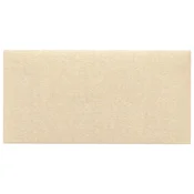 Zidna uzglavlja 12 pcs Krema 30 x 15 cm tkanina
