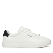 Superge Calvin Klein Vulc Lace Up Lth/Moire Bt HW0HW02747 Bela