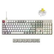 Keychron Keychron C2 Pro 8K QMK Žična Mehanska Tipkovnica Po Meri/RGB Backlight/Hot-swap/Super Banana/C2PX-M4, (5000120673)