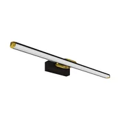 Ideus LED stenska svetilka za kopalnico IP44 12W črna 63cm 1430lm 4100K PRYMUS 4020