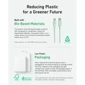 Anker 541 BIO USBC-LTG 0,9m kabel zelen