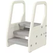 Homestar Otroški nastavljiv stopnični stol 43x42x655 cm siva