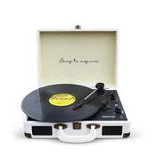 PRIXTON PRIXTON Vintage Gramofon VC400 Bela z Bluetoothom, (5000128756)