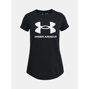 Under Armour Majice obutev za trening črna M Live Sportstyle Graphic