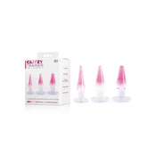 NMC Silikonski analni čepi Glitzy Trainer , paket 3