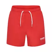 Hummel Športna kopalna moda rdeča/bela