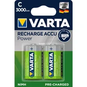 shumee VARTA POWER C 3000mAh NiMH cilindrična polnilna baterija 2 kosa