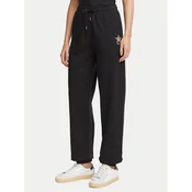 Guess Jeans Spodnji del trenirke W6BB37 K6898 Črna Relaxed Fit
