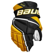 Hokejske rokavice Bauer Vapor Hyperlite Black/Gold Junior 11 palcev