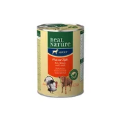 Real Nature Adult puran, teletina in riž 400 g