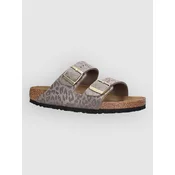 Birkenstock Arizona Bs Synthetik ženski sandali syn leo grey taupe