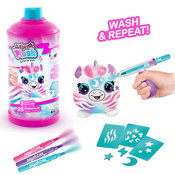 slomart komplet za oblikovanje canal toys airbrush plush barrel plush squishy pisana