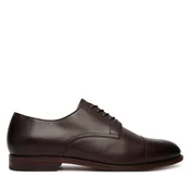 Nizki čevlji Polo Ralph Lauren Owen Captoe 811P15885002 Temno rjava