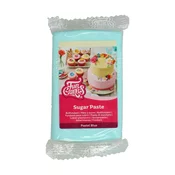 Funcakes Pastelno moder valjani fondant Pastel Blue -barvni fondant 250 g