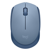 LOGITECH brezžična miška M171, modra