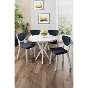Hanah Home Trpezarijski set, 5 komada, Teget