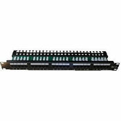 DATACOM Patch panel ISDN 25p.1U Integrirana BLACK, 19