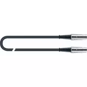 Quiklok S 165-1BK Midi kabl 1m