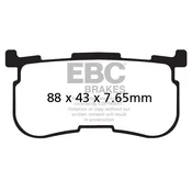 Klocki hamulcowe EBC FA641/4HH wzmacniane (kpl. na 1 tarcze)