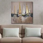Wallity Slika 100x100cm, ulje na platnu