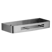 SMART Shower Shelf 300x45x128mm, brushed stainless steel - Nerjaveče jeklo mat - 300x45x128 mm - Gedy - SMART - 24 - Iz nerjavečega jekla - 300 - Polica - Kvadratni - 300 - 45 - 128 - 14