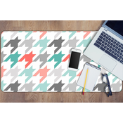 Decormat Podloga za pisalno mizo Colorful pipette 100x50 cm