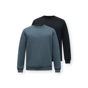 JACK & JONES Majica JJEBRADLEY opal/črna