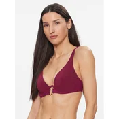 Chantelle Gornji del bikini Glow C15T10 Bordo rdeča