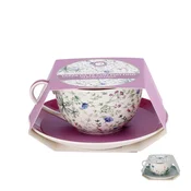 AdTREND Skodelica za čaj Floral 250ml/več barv/porcelan, (5000199545)