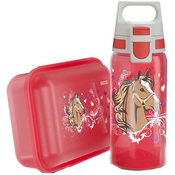 Djecji set boce i kutije za hranu Sigg Viva - Horses