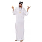 shumee Kostum ŠEIKH oljni princ arabski bogataš karnevalski ples, XL