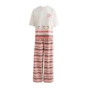 Cath Kidston Pižama Wallace and Gromit mešane barve/roza