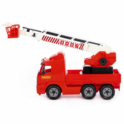POLESIE Igracka Vatrogasni Kamion PowerTruck, Crveni